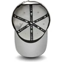 new-era-9forty-verstellbare-graue-kappe-mit-gebogenem-schirm-und-gestapeltem-logo-der-boston-red-sox-mlb