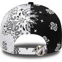 mutzen-gebogen-schwarz-verstellbares-band-9forty-paisley-print-der-new-york-yankees-mlb-von-new-era