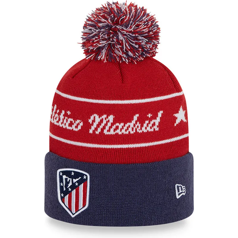 mutzen-pompon-rot-bobble-knit-de-atletico-der-atletico-de-madrid-lfp-von-new-era mutzen-pompon-rot-bobble-knit-de-atletico-der-atletico-de-madrid-lfp-von-new-era