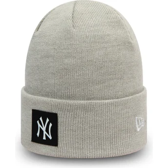 mutzen-grau-team-cuff-der-new-york-yankees-mlb-von-new-era