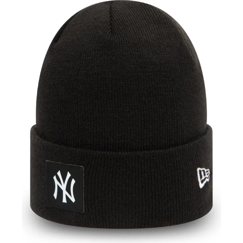 mutzen-schwarz-team-cuff-der-new-york-yankees-mlb-von-new-era