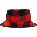 eimer-gebogen-rot-snapback-der-bucket-rojo-y-negro-bufalo-buffalo-i-m-a-little-hoarse-the-farm-the-farm-von-goorin-bros