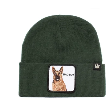 Gorro grün Deutscher Schäferhund Bad Boy Sniff Sniff The Farm von Goorin Bros.