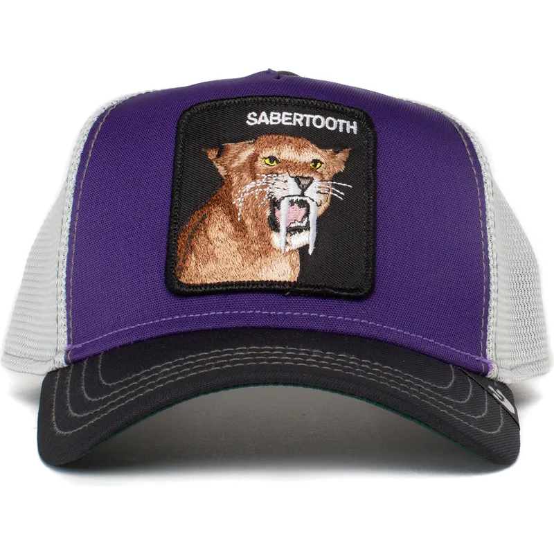 mutzen-gebogen-violett-snapback-dientes-der-sable-sabertooth-the-farm-von-goorin-bros