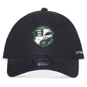 schwarze-gebogene-snapback-kappe-fur-kinder-slytherin-emblem-harry-potter-von-difuzed