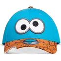 difuzed-curved-brim-cookie-monster-sesame-street-blue-and-brown-snapback-cap