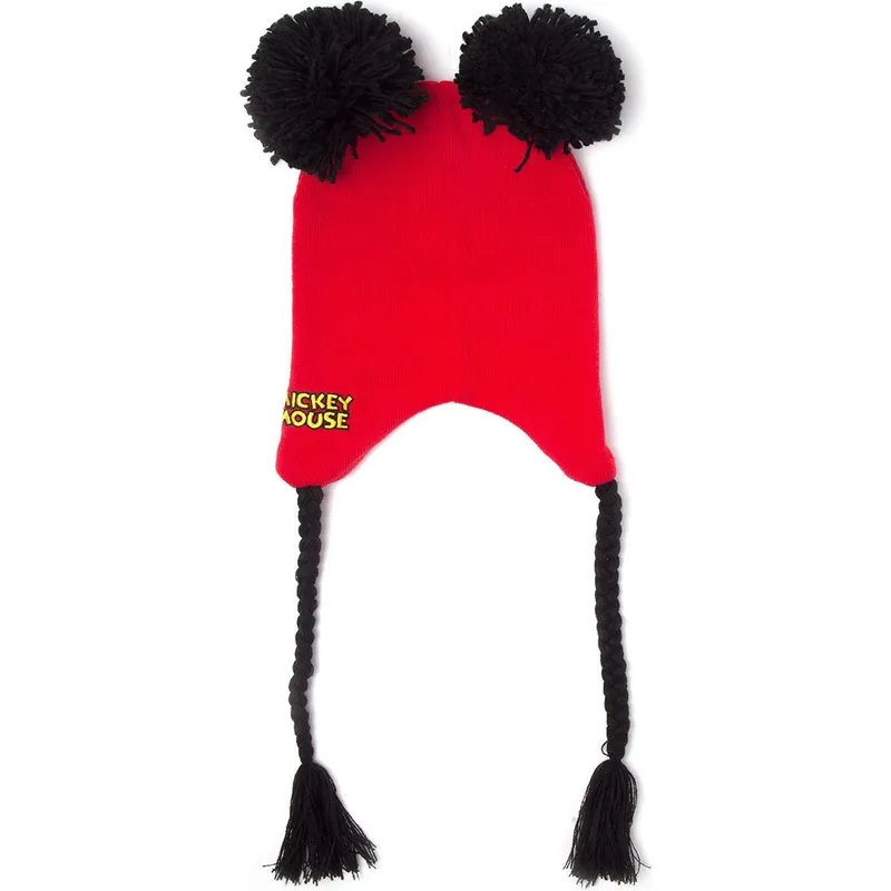 rot-schwarze-sherpa-mutze-mickey-mouse-disney-von-difuzed