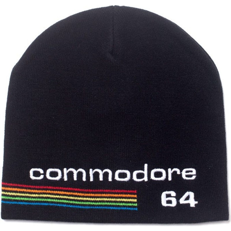 difuzed-commodore-64-black-beanie