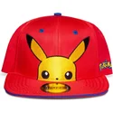 rote-snapback-kappe-fur-jungen-pikachu-pokemon-von-difuzed