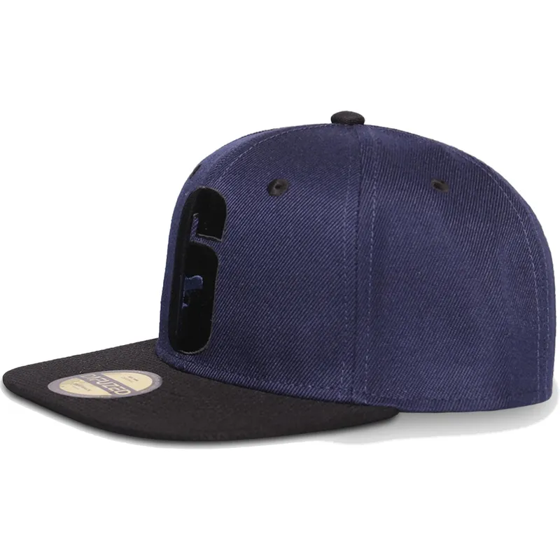mutzen-flach-marineblau-snapback-von-difuzed mutzen-flach-marineblau-snapback-von-difuzed