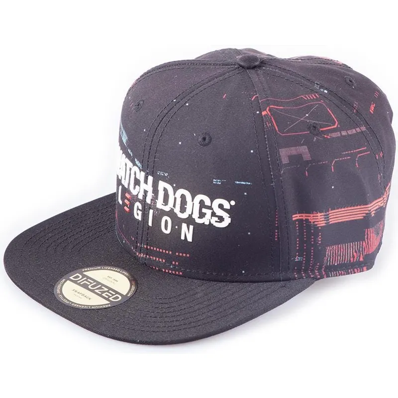 mutzen-flach-schwarz-snapback-von-difuzed