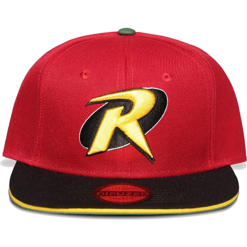 mutzen-flach-rot-snapback-von-difuzed