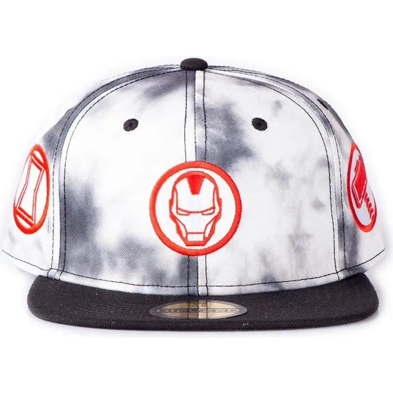 mutzen-flach-weiss-snapback-von-difuzed