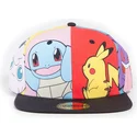 difuzed-flat-brim-pikachu-squirtle-gengar-psyduck-jigglypuff-multi-pop-art-pokemon-multicolor-snapback-cap