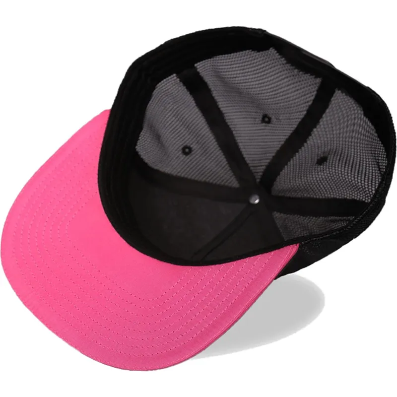 mutzen-flach-schwarz-snapback-fur-kinder-von-difuzed mutzen-flach-schwarz-snapback-fur-kinder-von-difuzed