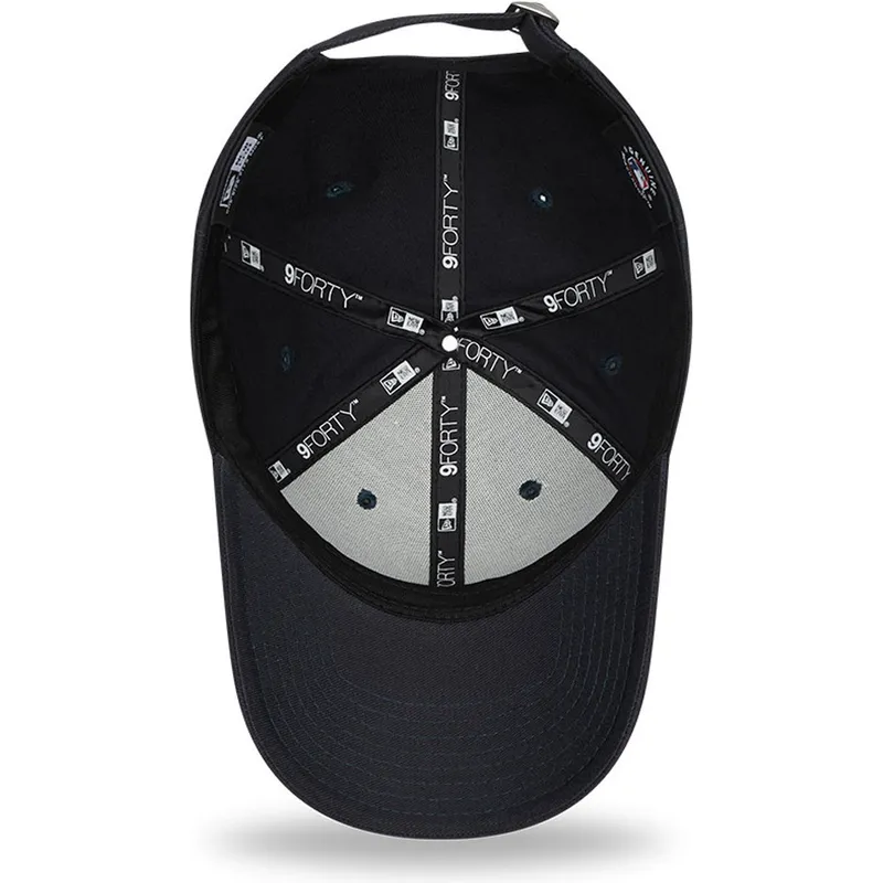 mutzen-gebogen-marineblau-verstellbares-band-9forty-league-essential-der-new-york-yankees-mlb-von-new-era mutzen-gebogen-marineblau-verstellbares-band-9forty-league-essential-der-new-york-yankees-mlb-von-new-era