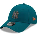 mutzen-gebogen-blau-verstellbares-band-9forty-pop-outline-der-new-york-yankees-mlb-von-new-era