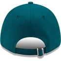 new-era-mlb-new-york-yankees-9forty-pop-outline-verstellbare-blaue-kappe-mit-gebogenem-schirm-und-blau-orangem-logo