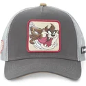 gorra-trucker-grau-tasmanischer-teufel-loo5-taz1-looney-tunes-von-capslab