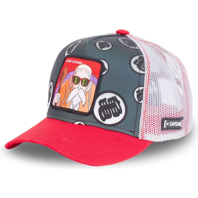 mutzen-gebogen-blau-snapback-master-roshi-dragon-ball-von-capslab mutzen-gebogen-blau-snapback-master-roshi-dragon-ball-von-capslab