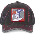 verstellbare-schwarz-rote-gebogene-kappe-harley-quinn-tag-har-dc-comics-von-capslab