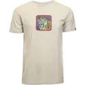 t-shirt-kurzarm-beige-der-manga-corta-beige-tigre-easy-clawsome-the-farm-the-farm-von-goorin-bros