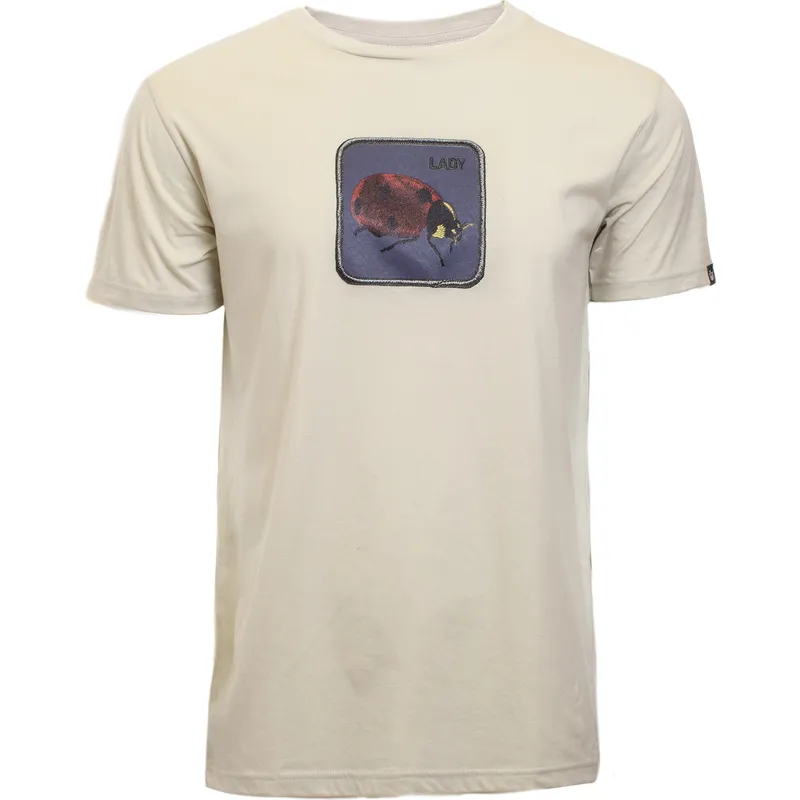 t-shirt-kurzarm-beige-der-manga-corta-beige-mariquita-lady-beetle-the-farm-the-farm-von-goorin-bros t-shirt-kurzarm-beige-der-manga-corta-beige-mariquita-lady-beetle-the-farm-the-farm-von-goorin-bros