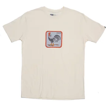 t-shirt-kurzarm-beige-der-manga-corta-beige-gallo-cock-clucker-the-farm-the-farm-von-goorin-bros