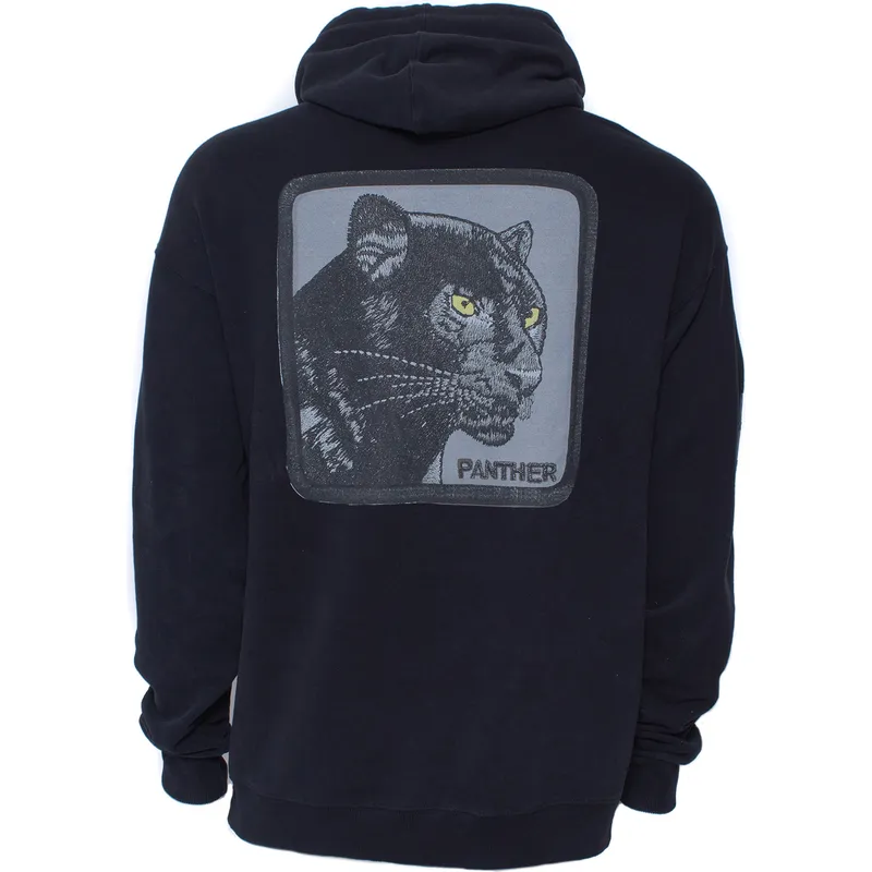 sweatshirt-mit-kapuze-schwarz-der-sudadera-con-capucha-negra-pantera-panther-solitary-the-farm-the-farm-von-goorin-bros sweatshirt-mit-kapuze-schwarz-der-sudadera-con-capucha-negra-pantera-panther-solitary-the-farm-the-farm-von-goorin-bros