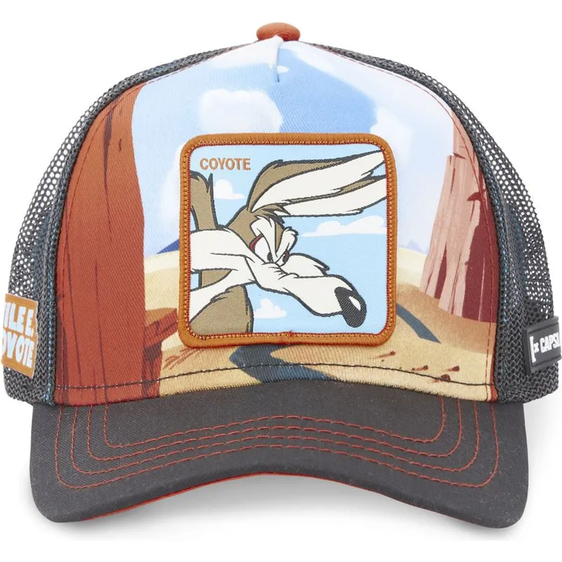 mehrfarbige-trucker-kappe-coyote-loo5-coy2-looney-tunes-von-capslab