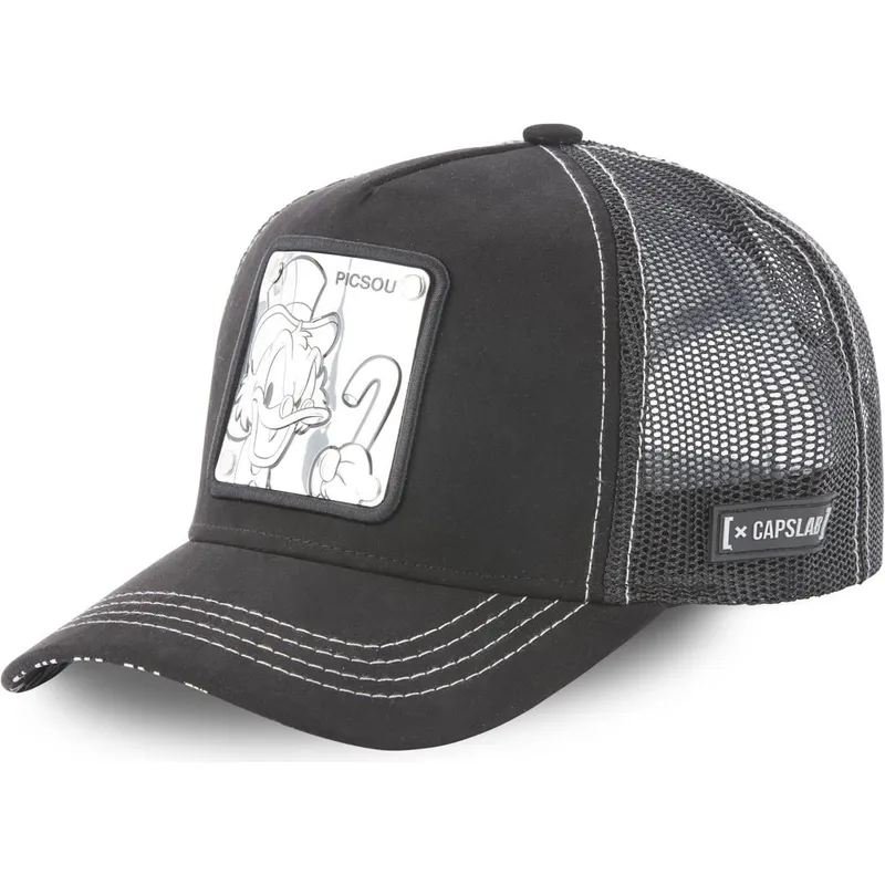 mutzen-gebogen-schwarz-snapback-onkel-dagobert-disney-von-capslab mutzen-gebogen-schwarz-snapback-onkel-dagobert-disney-von-capslab