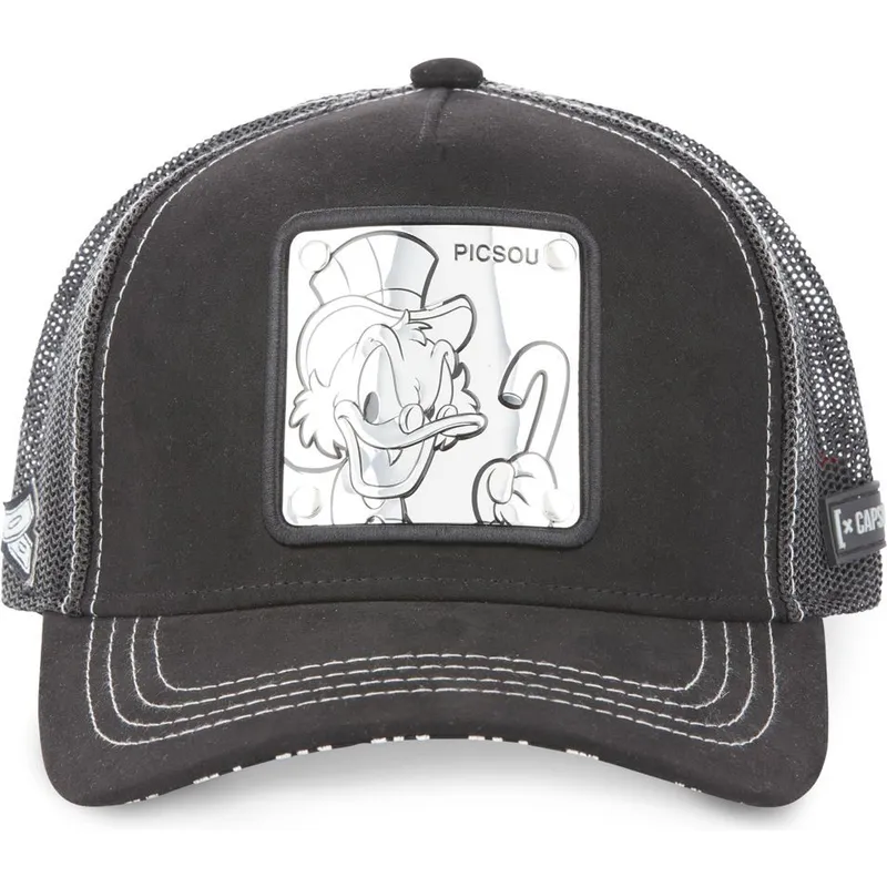 mutzen-gebogen-schwarz-snapback-onkel-dagobert-disney-von-capslab mutzen-gebogen-schwarz-snapback-onkel-dagobert-disney-von-capslab