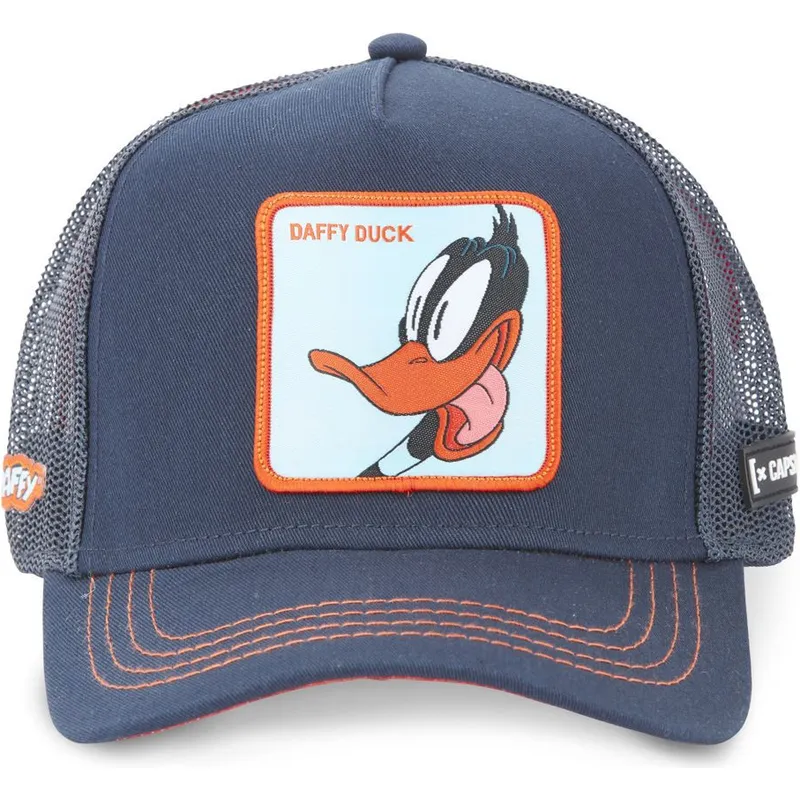 mutzen-gebogen-marineblau-snapback-duffy-duck-looney-tunes-von-capslab