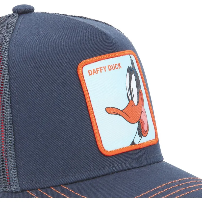 mutzen-gebogen-marineblau-snapback-duffy-duck-looney-tunes-von-capslab