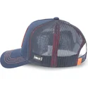 capslab-looney-tunes-daffy-duck-loo5-daf2-dunkelblaue-trucker-kappe