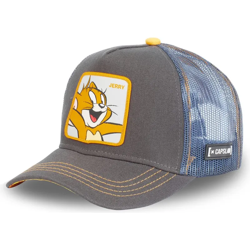 mutzen-gebogen-grau-snapback-jerry-looney-tunes-von-capslab