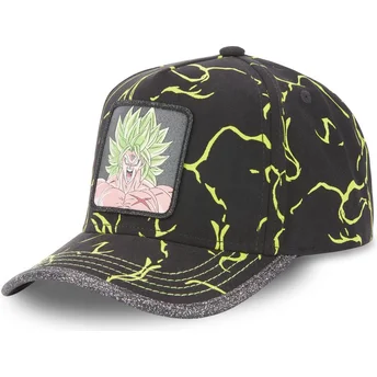 schwarze-und-grune-verstellbare-curved-cap-broly-super-saiyan-legendario-tag-bro1-dragon-ball-von-capslab