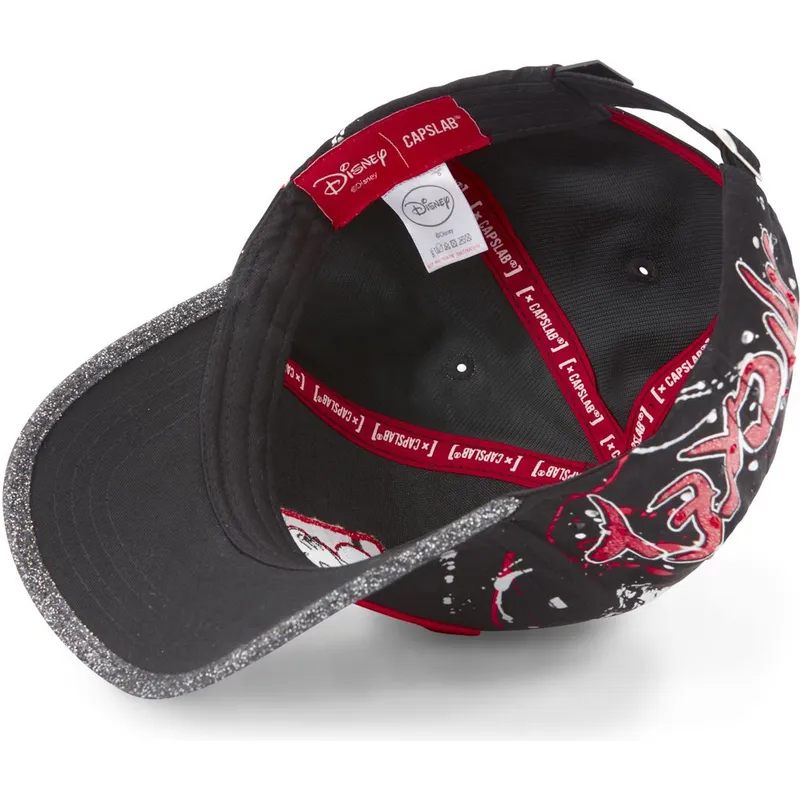 mutzen-gebogen-schwarz-verstellbares-band-mickey-mouse-disney-von-capslab mutzen-gebogen-schwarz-verstellbares-band-mickey-mouse-disney-von-capslab