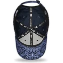 mutzen-gebogen-marineblau-verstellbares-band-9forty-paisley-print-der-new-york-yankees-mlb-von-new-era
