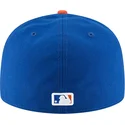 flache-blaue-angepasste-59fifty-ac-perf-kappe-der-new-york-mets-mlb-von-new-era