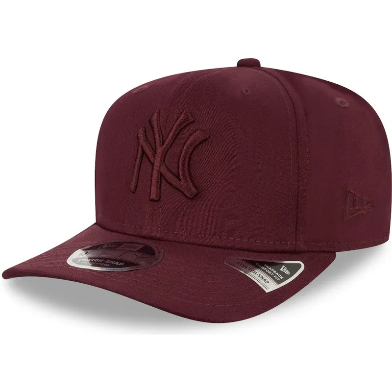 mutzen-gebogen-rot-snapback-granate-granate-9fifty-stretch-snap-der-new-york-yankees-mlb-von-new-era mutzen-gebogen-rot-snapback-granate-granate-9fifty-stretch-snap-der-new-york-yankees-mlb-von-new-era