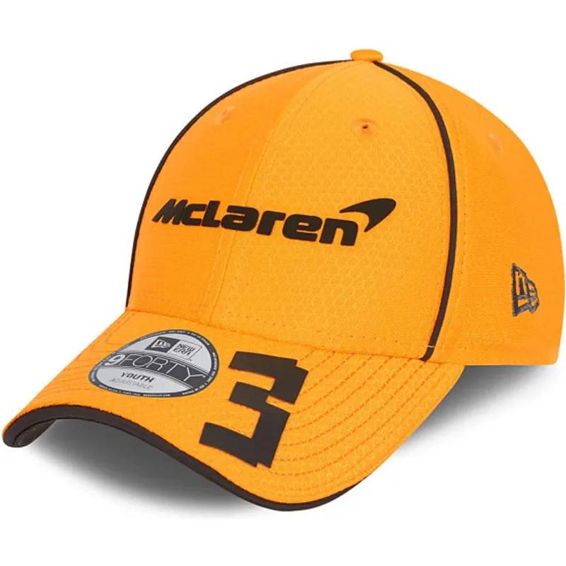 mutzen-gebogen-orange-snapback-fur-kinder-9forty-daniel-ricciardo-der-mclaren-racing-formula-1-von-new-era