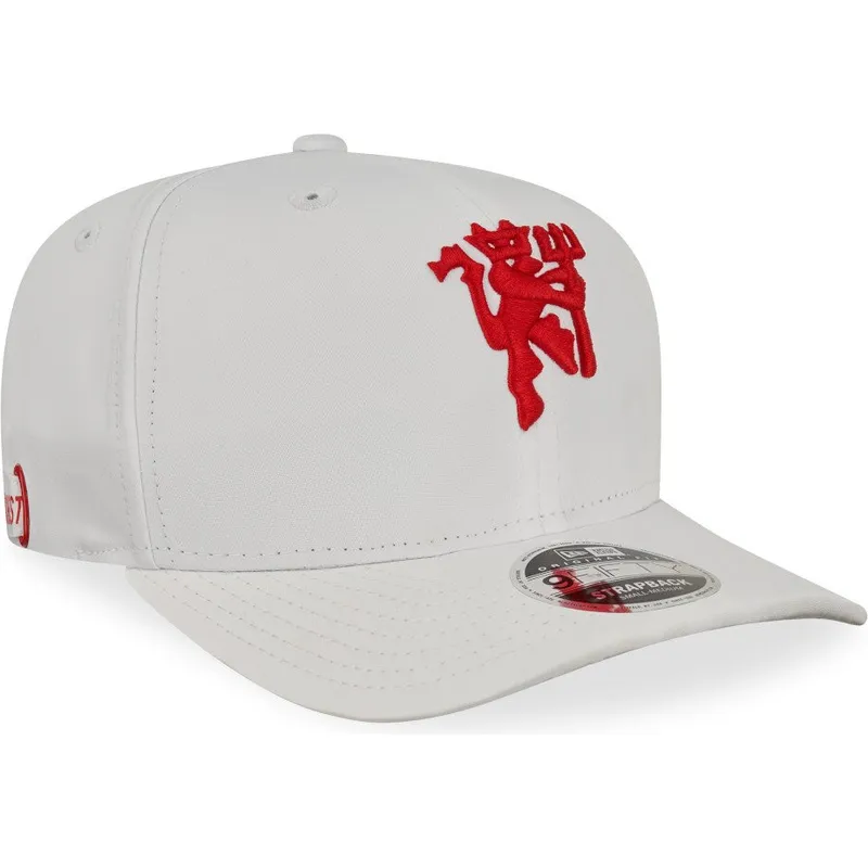 mutzen-gebogen-weiss-verstellbares-band-9fifty-der-manchester-united-football-club-premier-league-von-new-era mutzen-gebogen-weiss-verstellbares-band-9fifty-der-manchester-united-football-club-premier-league-von-new-era