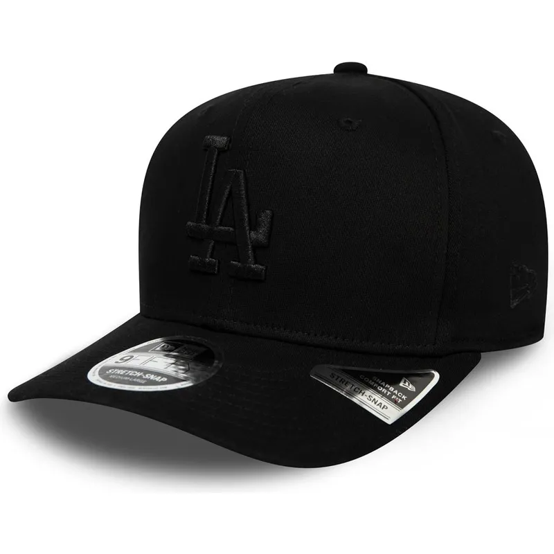 mutzen-gebogen-schwarz-snapback-9fifty-stretch-snap-tonal-der-los-angeles-dodgers-mlb-von-new-era mutzen-gebogen-schwarz-snapback-9fifty-stretch-snap-tonal-der-los-angeles-dodgers-mlb-von-new-era