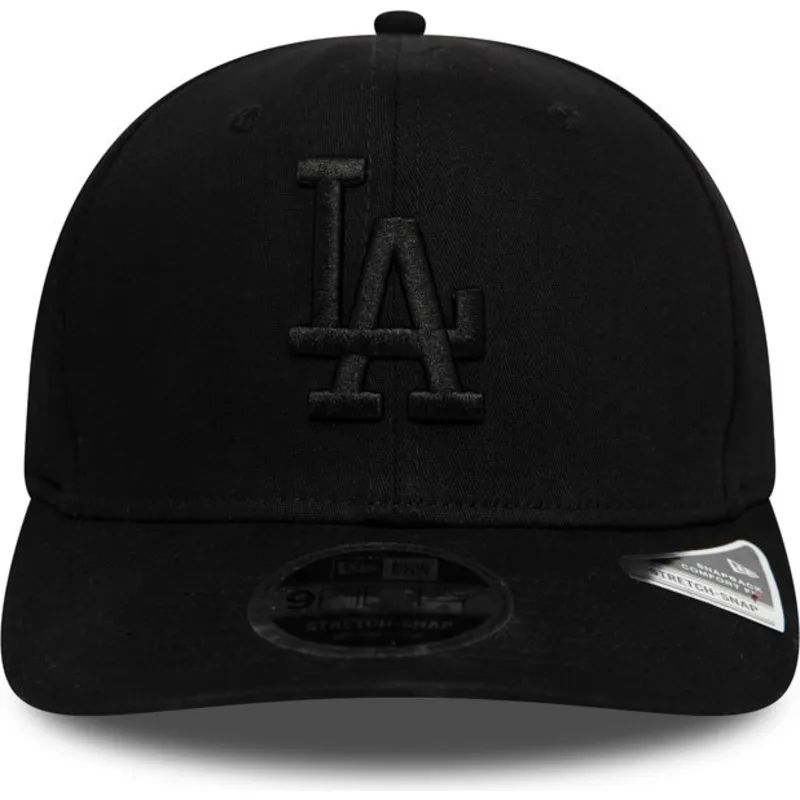 mutzen-gebogen-schwarz-snapback-9fifty-stretch-snap-tonal-der-los-angeles-dodgers-mlb-von-new-era mutzen-gebogen-schwarz-snapback-9fifty-stretch-snap-tonal-der-los-angeles-dodgers-mlb-von-new-era
