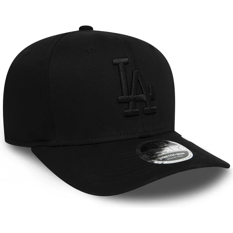 mutzen-gebogen-schwarz-snapback-9fifty-stretch-snap-tonal-der-los-angeles-dodgers-mlb-von-new-era mutzen-gebogen-schwarz-snapback-9fifty-stretch-snap-tonal-der-los-angeles-dodgers-mlb-von-new-era