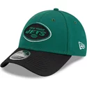 new-era-curved-brim-9forty-stretch-snap-sideline-road-new-york-jets-nfl-green-and-black-snapback-cap