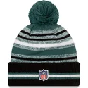 mutzen-pompon-grun-negro-sport-sideline-der-philadelphia-eagles-nfl-von-new-era