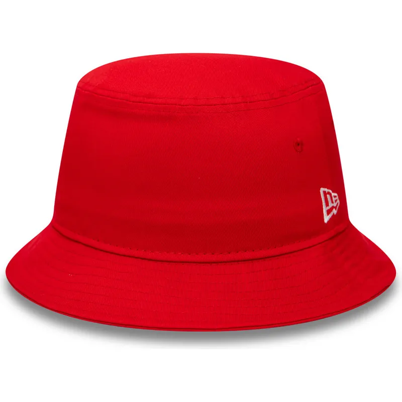 eimer-rot-der-bucket-rojo-essential-tapered-von-new-era