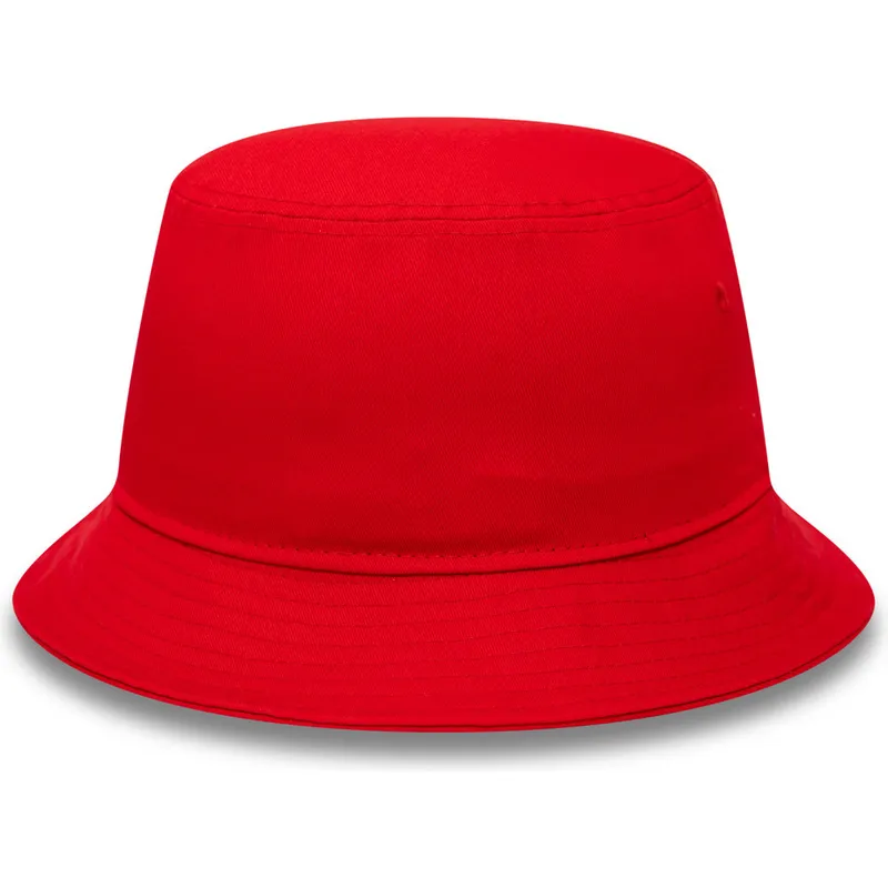 eimer-rot-der-bucket-rojo-essential-tapered-von-new-era